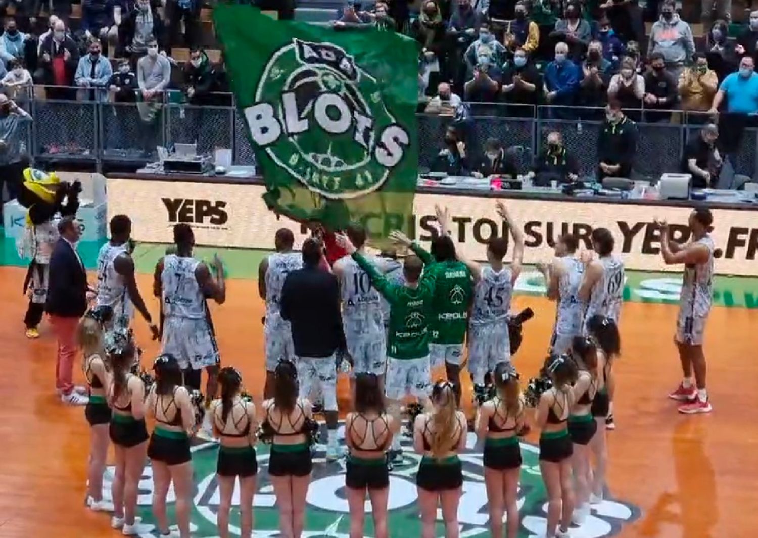 Victoire de l'ADA Blois Basket 41